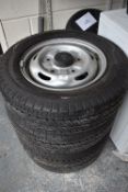 *Set of Transit Van MK7 Tyres Continental 195/70R15 C