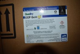 *4x 3.79L of ChemDry CCP Gold Carpet Residue Remover