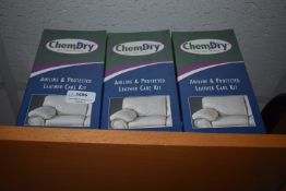 *Three ChemDry Aniline & Protected Leather Care Kits