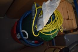 *Plastic Tubs, Piping, Cabling, and Ends