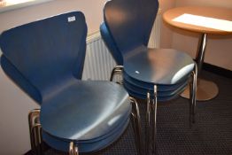 *Eight Stackable Chairs