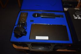 *Four Cases of Microphone Chargers, Wires, Receivers, and One Microphone by Trantec Systems