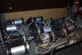 *Contents of Shelf to Include Assorted Diaphragm Pumps (conditions unknown)