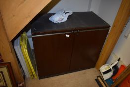 *Darkwood Effect Cupboard 4590x77cm