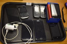 *Tray of Mobile Phones (conditions unknown)