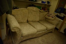 *Three Sofa with Cushion, and Three Rugs