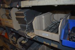 *Contents of Shelf to Include Pump, Stainlss Steel Brackets, Three Red Trays and Contents