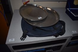 *Two Trays and a Satchel Bag