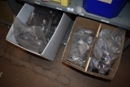 *Two Boxes of Lids, Wires, etc.