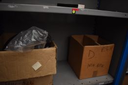 *Contents of Shelf to Include Fixings, Unions, Brush Ends, Fan Belt