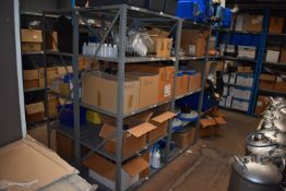 *Dexion Style Shelving 125x275cm x 183cm tall (collection by appointment)