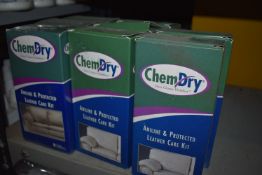 *7x ChemDry Aniline & Protected Leather Care Kit and 3x Oil Lifter