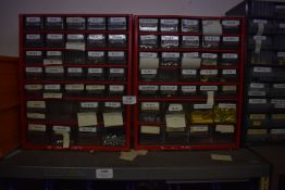 *Two Racco Multi Drawer Organisers 30x15cm x 38cm tall and Contents