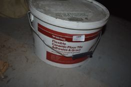 *10L of Wickes Flexible Ceramic Floor Tile Adhesive & Grout