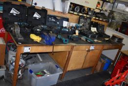 *Wooden Workbench with Record No. 3 4” Vice (collection by appointment)