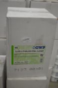 *6x 750ml of GWP Glass & Stainless Steel Cleaner