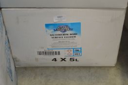 *4x 5L of Bactericidal Hard Surface Cleaner