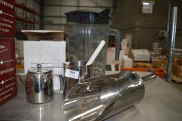 * Stainless Steel Teapot, Milk Jug, Scoop, Blender Jug, etc.