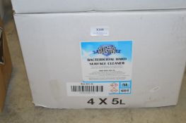 *4x 5L of Bactericidal Hard Surface Cleaner