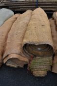 *Six Rolls of Coconut Style Marquee Flooring 2m x ~10m