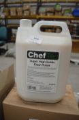 *1x 5L of Chef Tec Super High Solid Floor Polish