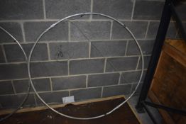 *Two Section 1.2m Aluminium Florist’s Hoop