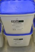*3x 10kg of Chef Tec Non-Biological Laundry Powder