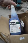 *3x 750ml of Chef Tec Washroom Cleaner