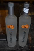 2x 70cl of Teichenne Butterscotch Liqueur