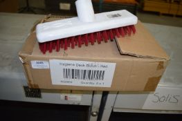*Box of Four Hygiene Deck Scrub Heads (red)