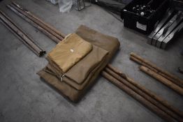 *Tipi Awning Extension to Suit Tentipi Stratus 72 Tipi (brackets and gable end missing)