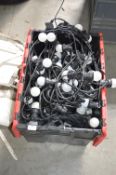 *Box of Festoon Lighting with LED Lamps ~70m