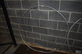 *Two Section 1.2m Aluminium Florist’s Hoop