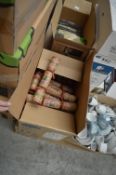 *One Full and One Part Box of 50 12” Christmas Crackers