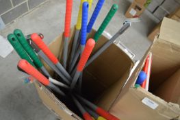 *Sixteen Colour Coded Mop Handles