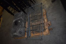 *Assorted Chrome Wire Shelving Components