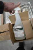*6x 750ml of Chef Tec Urinal Cleaner & Neutraliser