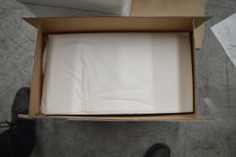 *Box of Disposable White Tablecloths