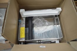 *Two Stainless Steel Integrated Knockout Drawers