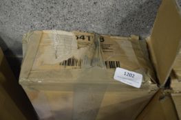 *Two 120cm x 25m Bano Pell Silver Banqueting Roll