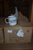 Box of 24 Talisker Made by the Sea Ceramic Whiskey Cups
