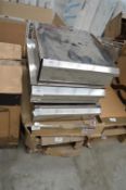 *Two Stainless Steel Knockout Drawer Housings