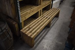 *Tanalised Reclaimed Timber Bench 235cm long