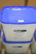 *3x 10kg of Chef Tec Non-Biological Laundry Powder