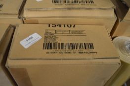 *Two 120cm x 25m Rolls of D/S + Gold Disposable Banqueting Roll Tablecloths