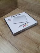 * Salter ghost electronic bathroom scales RRP £27