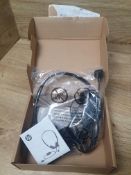 * HP stereo USB headset