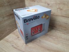 * Breville cherry red 4 slice toaster