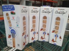 * 4 x Gardena click up bug hotels