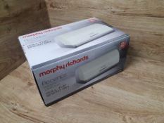 * Morphy Richards roll top bread bin